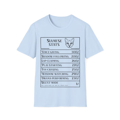 Siamese Stats T-Shirt