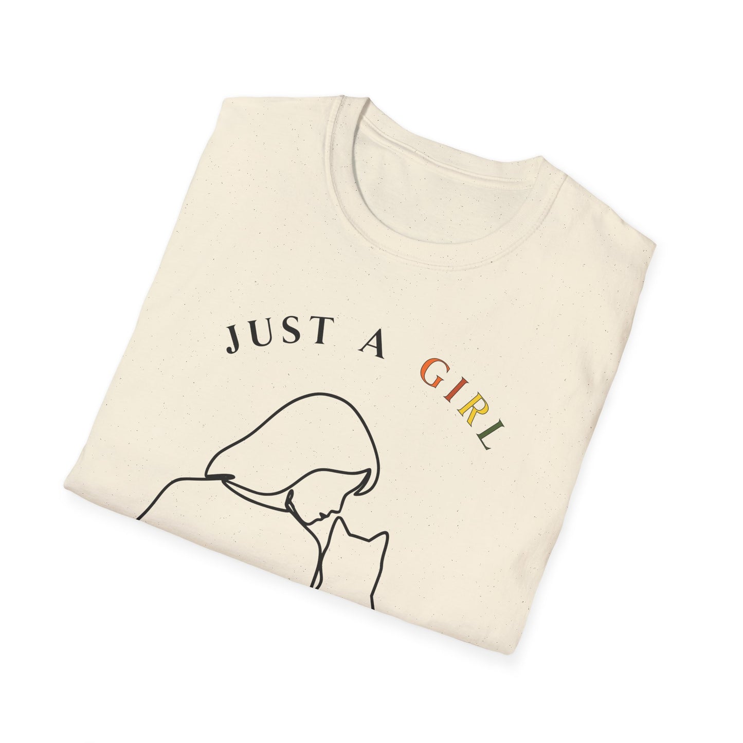 Just A Girl Who Loves Cats T-Shirt