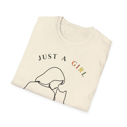 Just A Girl Who Loves Cats T-Shirt