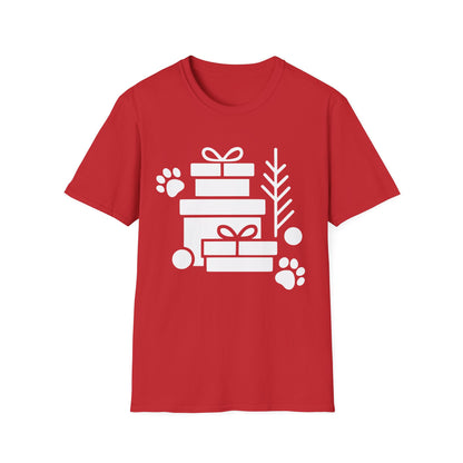 Minimalist Presents And Paws T-Shirt