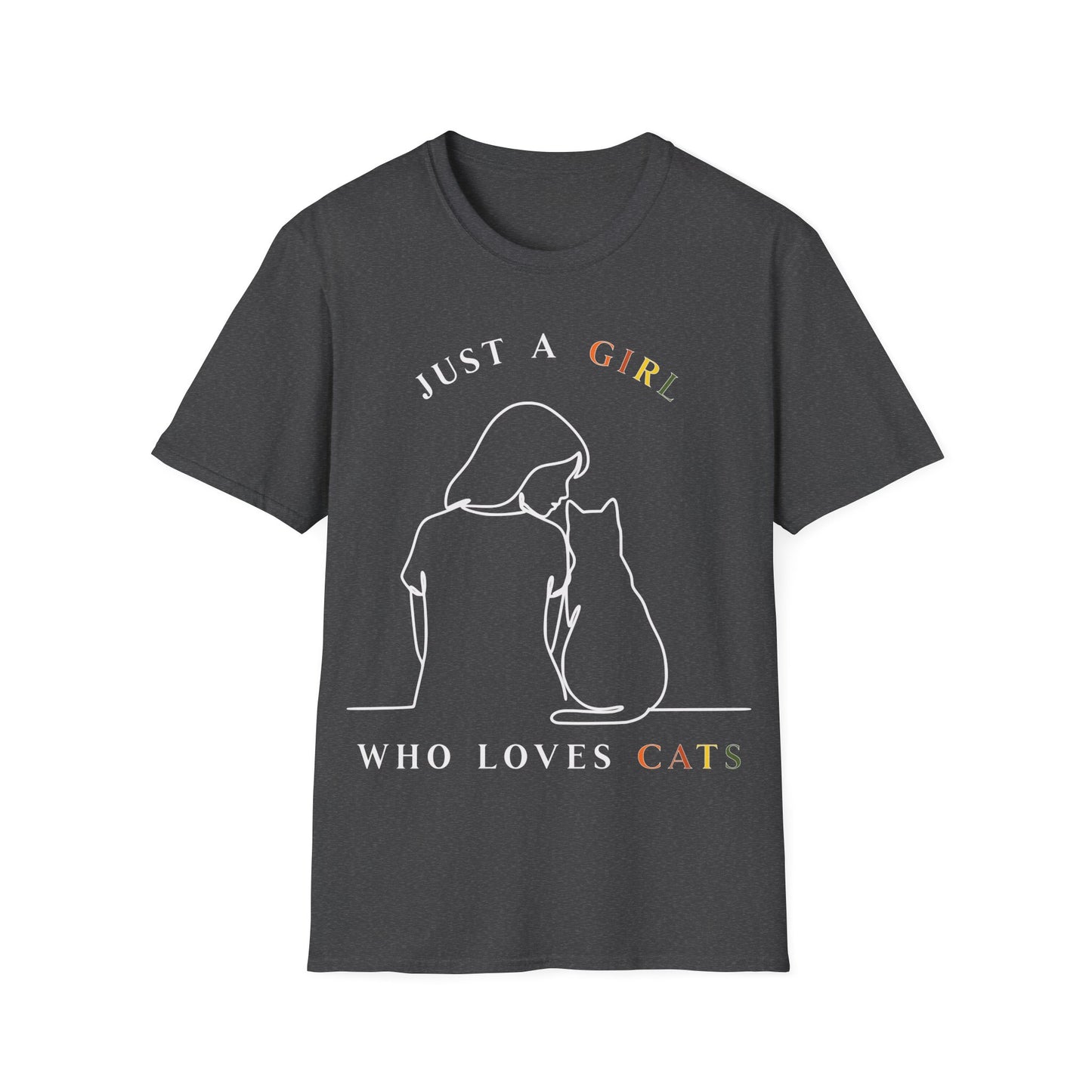 Just A Girl Who Loves Cats T-Shirt