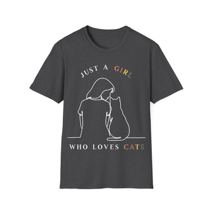 Just A Girl Who Loves Cats T-Shirt