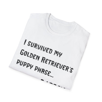 I Survived My Golden Retriever Puppy Phase T-Shirt