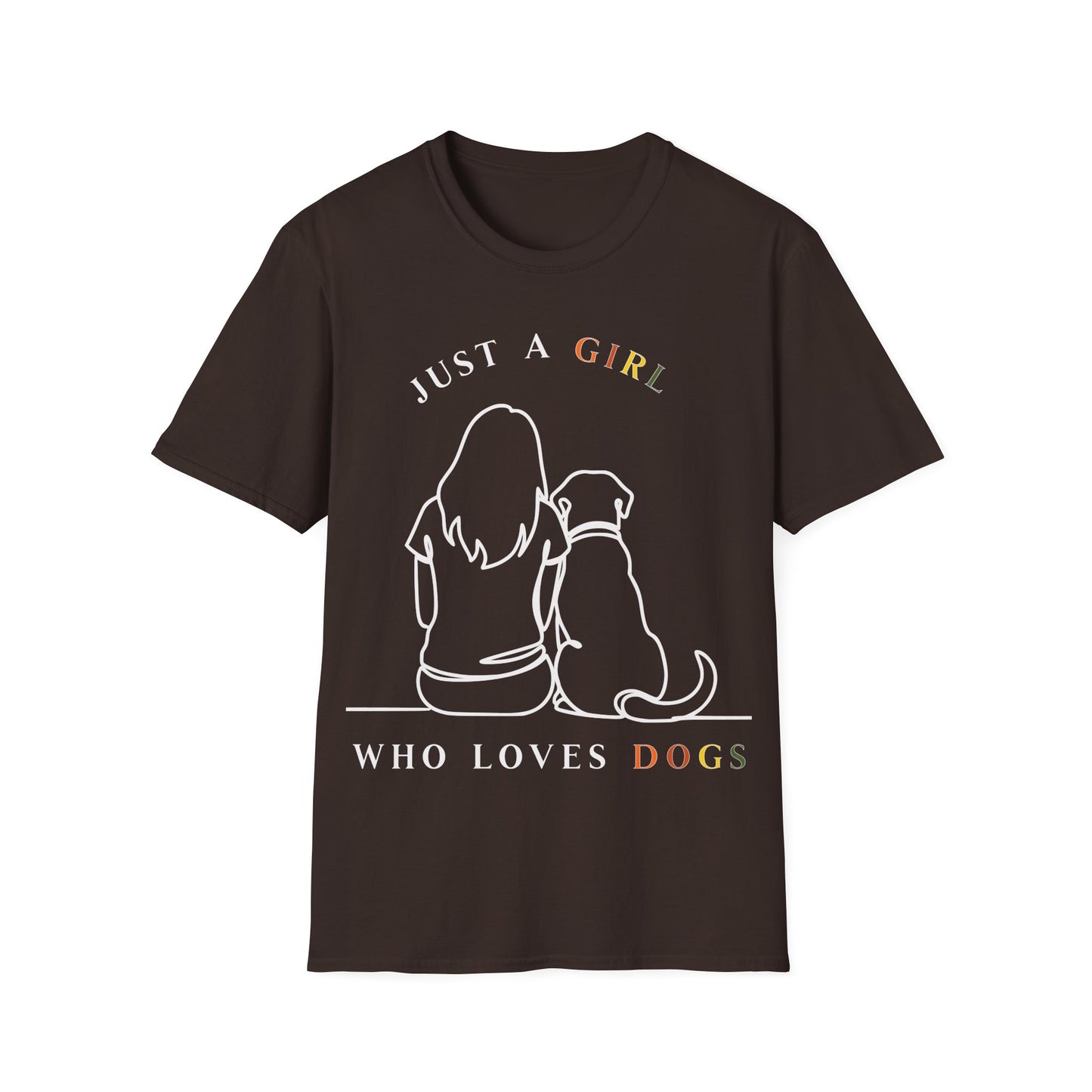 Just A Girl Who Loves Dogs T-Shirt