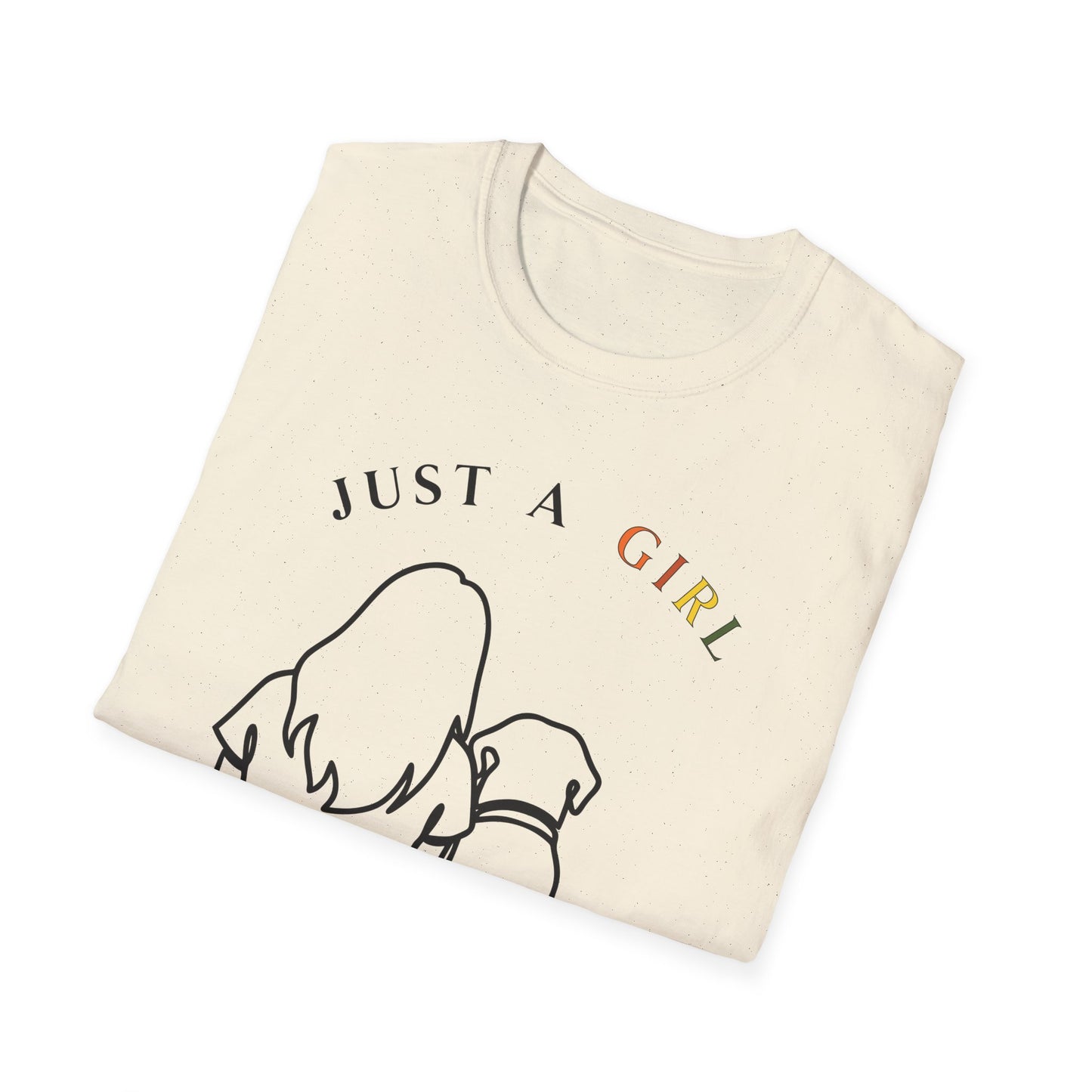 Just A Girl Who Loves Dogs T-Shirt