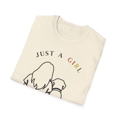 Just A Girl Who Loves Dogs T-Shirt