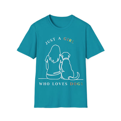 Just A Girl Who Loves Dogs T-Shirt