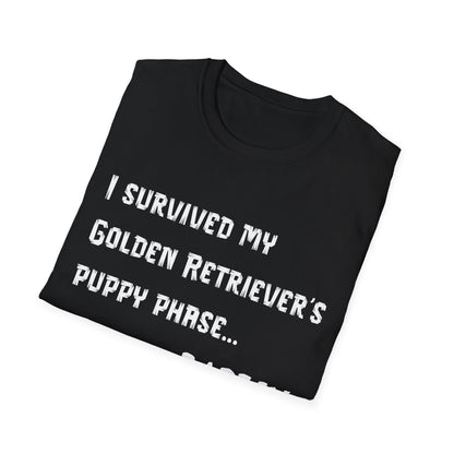 I Survived My Golden Retriever Puppy Phase T-Shirt