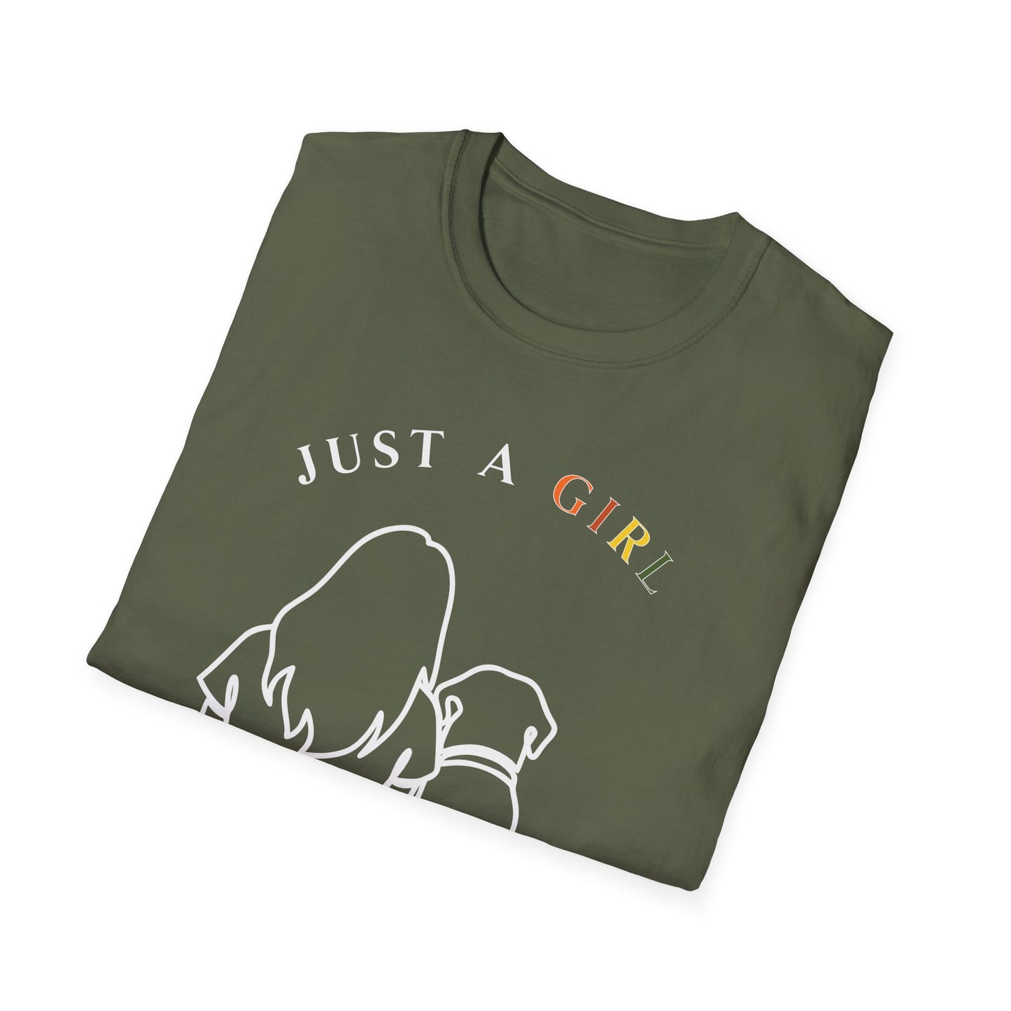 Just A Girl Who Loves Dogs T-Shirt