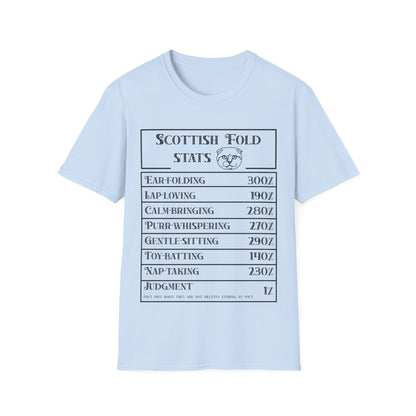 Scottish Fold Stats T-Shirt