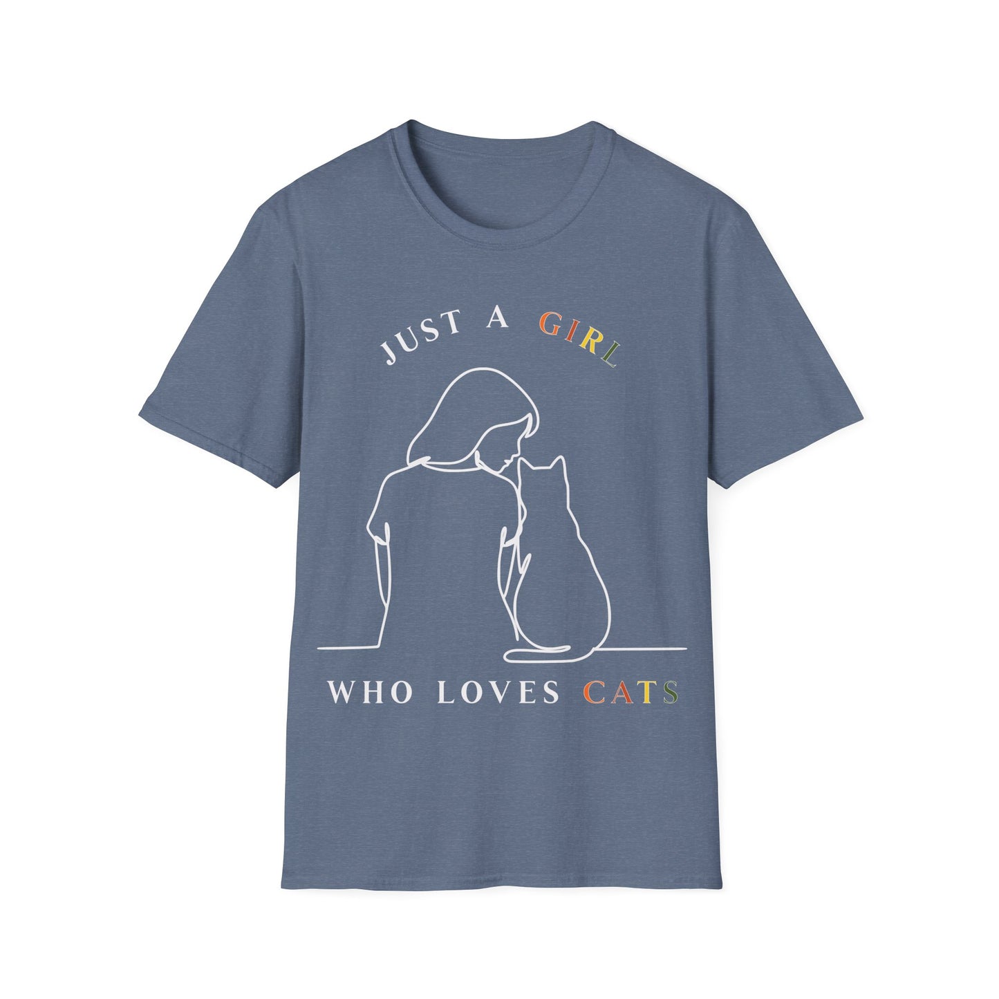 Just A Girl Who Loves Cats T-Shirt