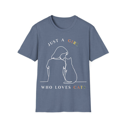Just A Girl Who Loves Cats T-Shirt