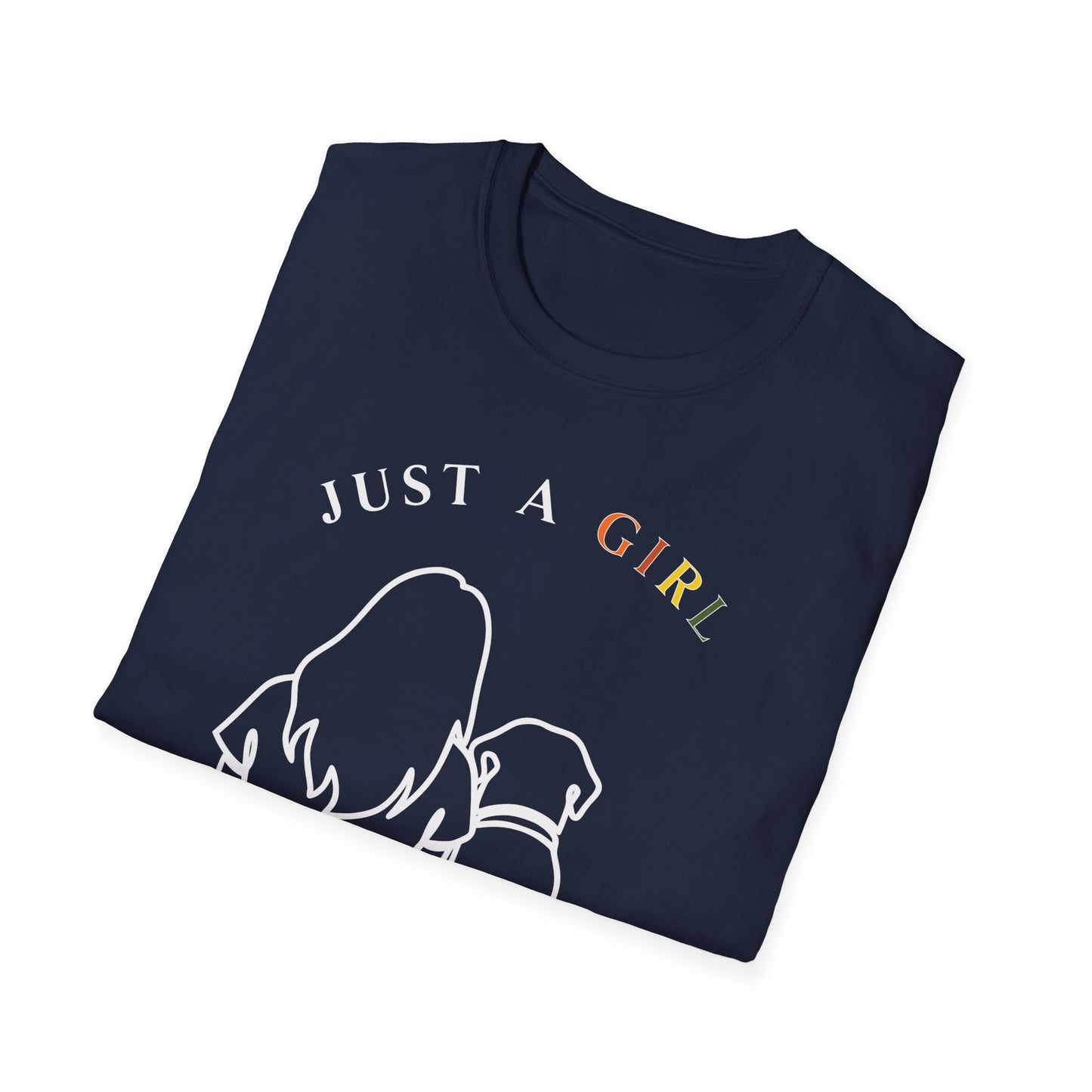 Just A Girl Who Loves Dogs T-Shirt