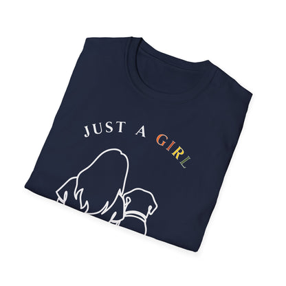 Just A Girl Who Loves Dogs T-Shirt