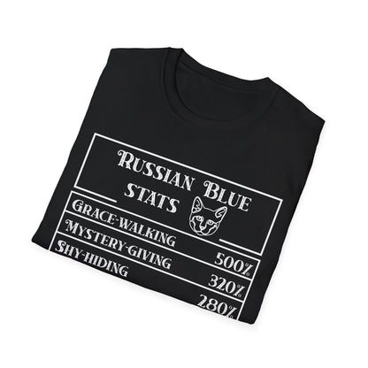 Russian Blue Stats T-Shirt