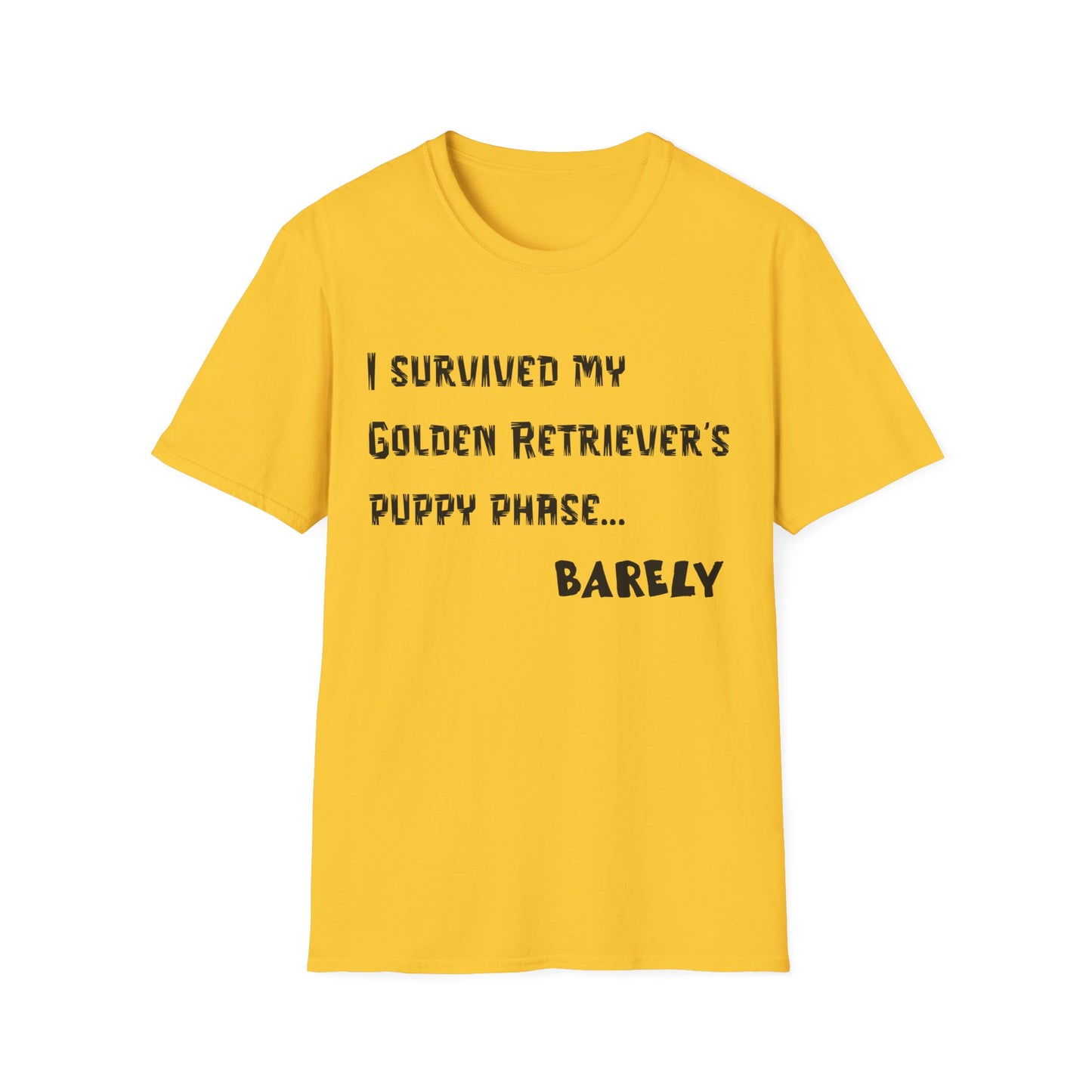 I Survived My Golden Retriever Puppy Phase T-Shirt