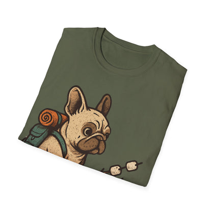 French Bulldog-Hiking T-Shirt
