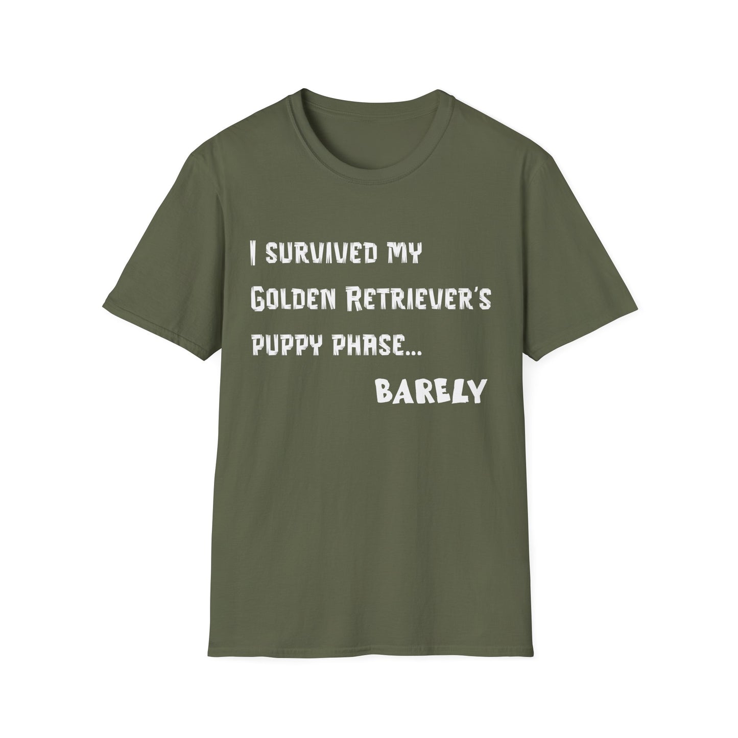 I Survived My Golden Retriever Puppy Phase T-Shirt