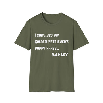 I Survived My Golden Retriever Puppy Phase T-Shirt