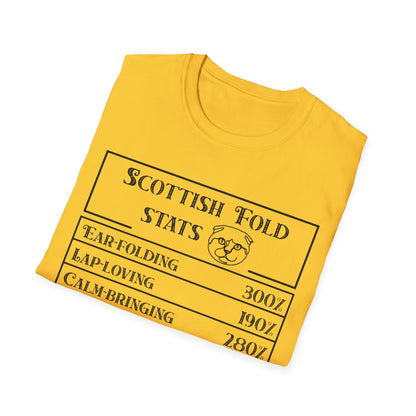 Scottish Fold Stats T-Shirt
