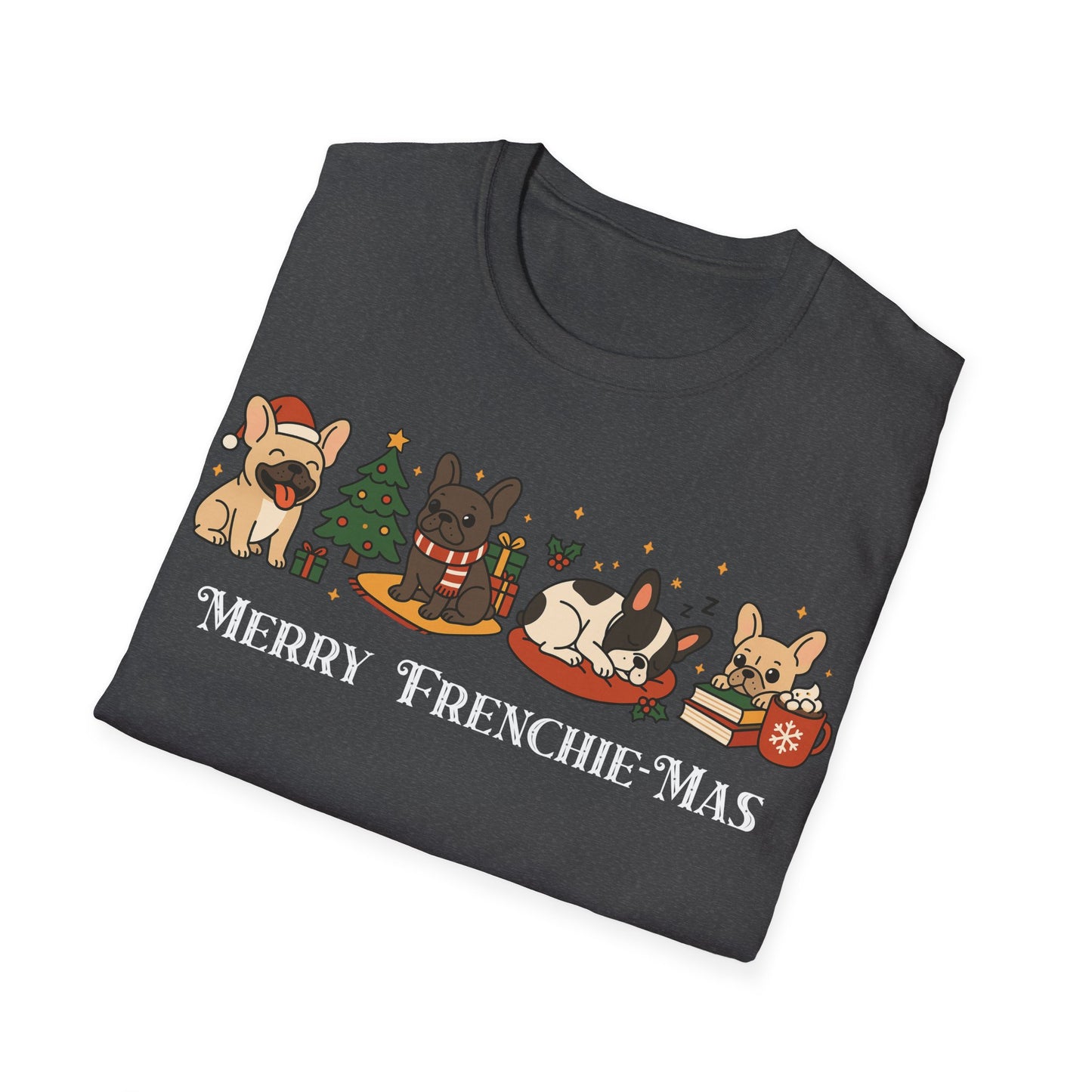 Merry Frenchie-Mas T-Shirt