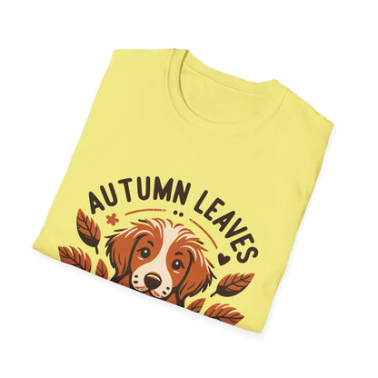 Autumn Leaves & Puppy Snuggles T-Shirt