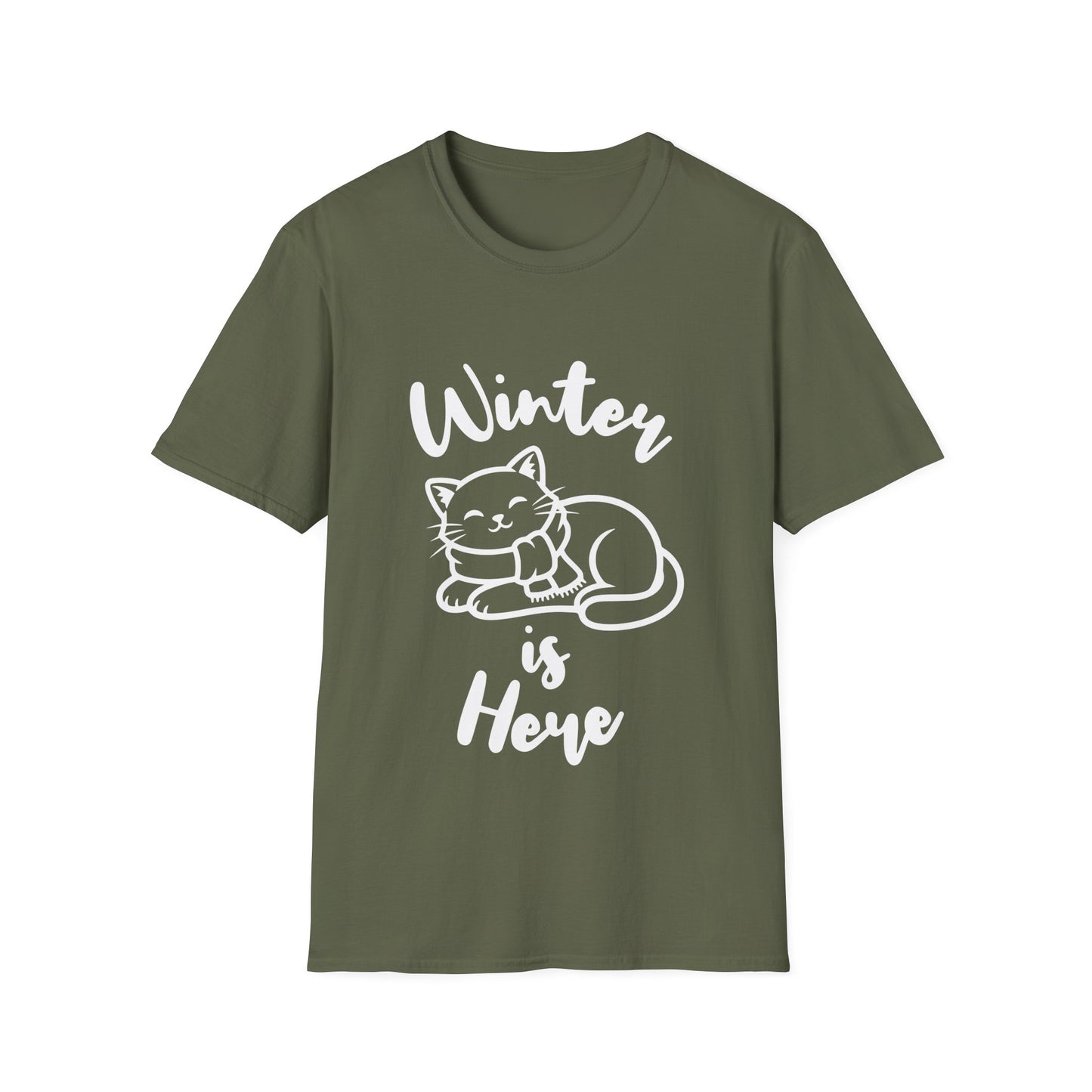 Winter Is Here - Cat T-Shirt