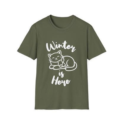 Winter Is Here - Cat T-Shirt