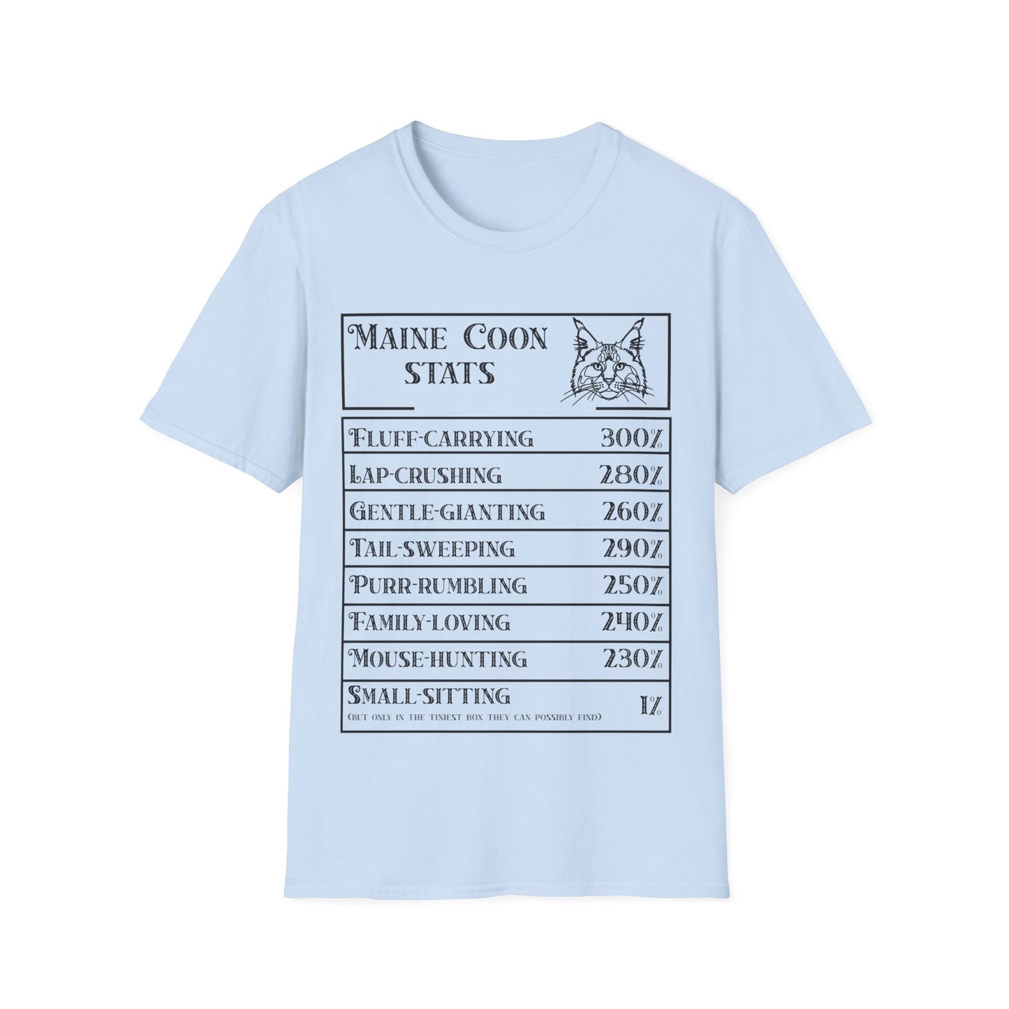 Maine Coon Stats T-Shirt