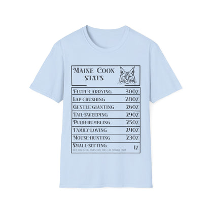 Maine Coon Stats T-Shirt