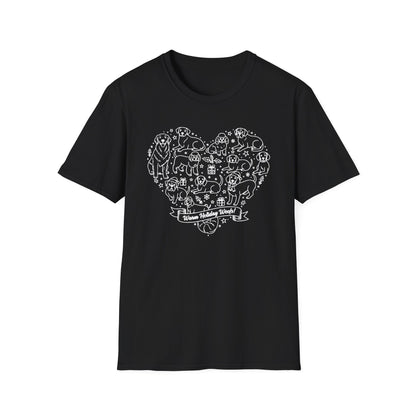 Heart Made Of Dogs T-Shirt