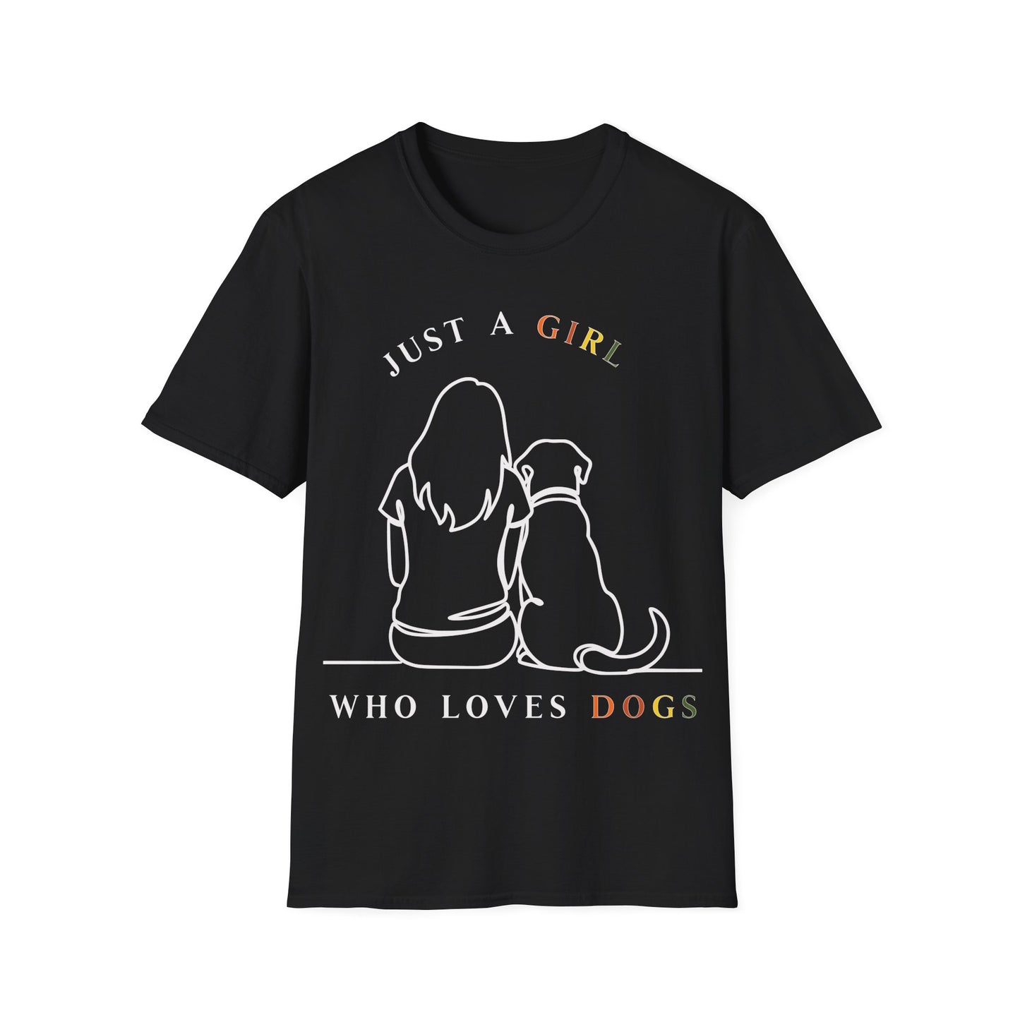 Just A Girl Who Loves Dogs T-Shirt