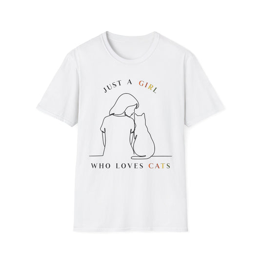 Just A Girl Who Loves Cats T-Shirt