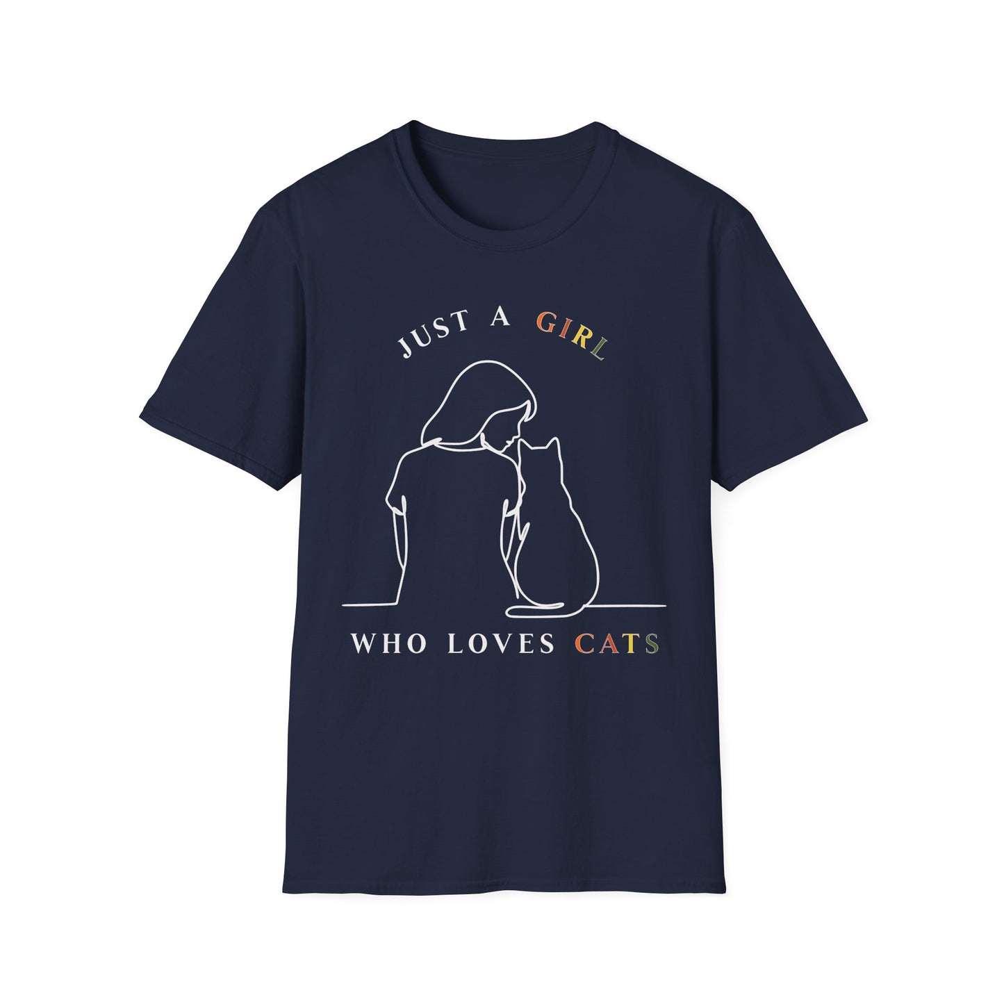 Just A Girl Who Loves Cats T-Shirt