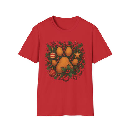 Paw & Christmas T-Shirt