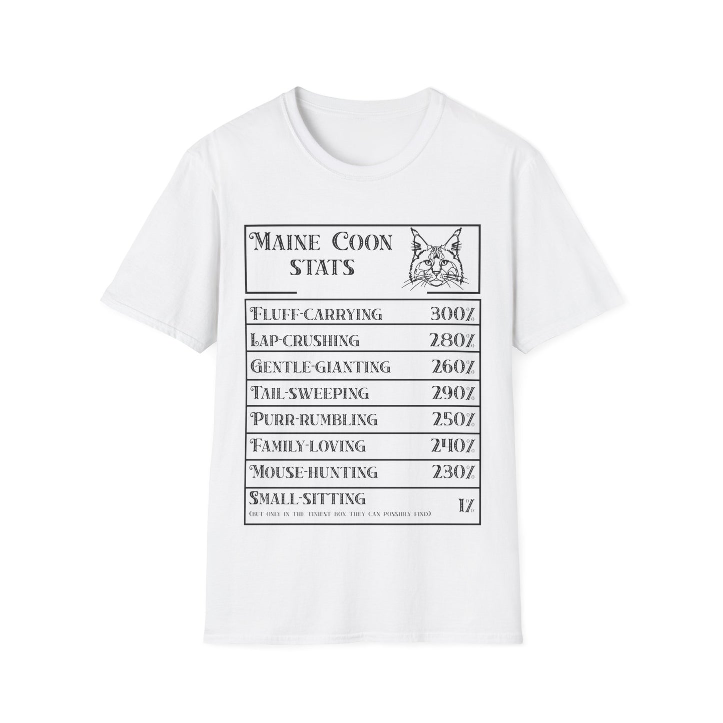 Maine Coon Stats T-Shirt