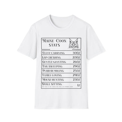 Maine Coon Stats T-Shirt