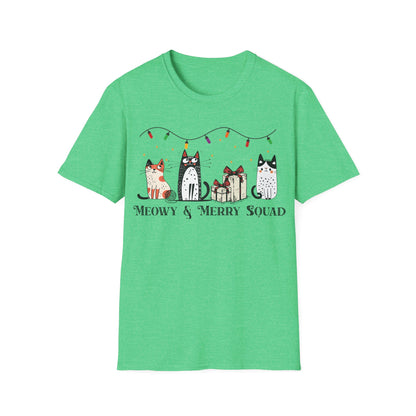 Meowy & Merry Squad T-Shirt