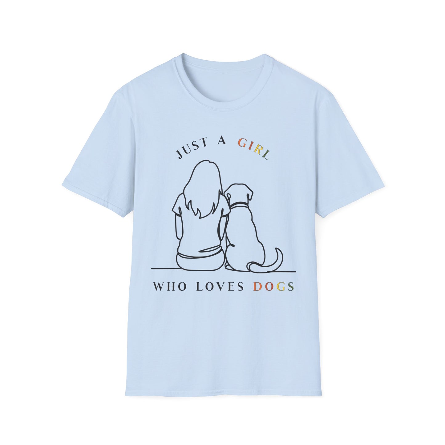 Just A Girl Who Loves Dogs T-Shirt