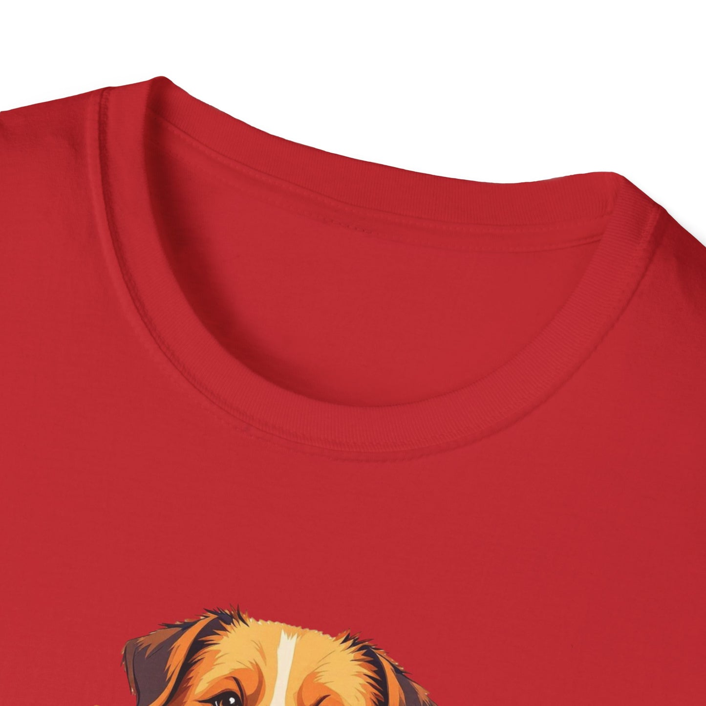 Playful Dogs Stacked Vertically T-Shirt