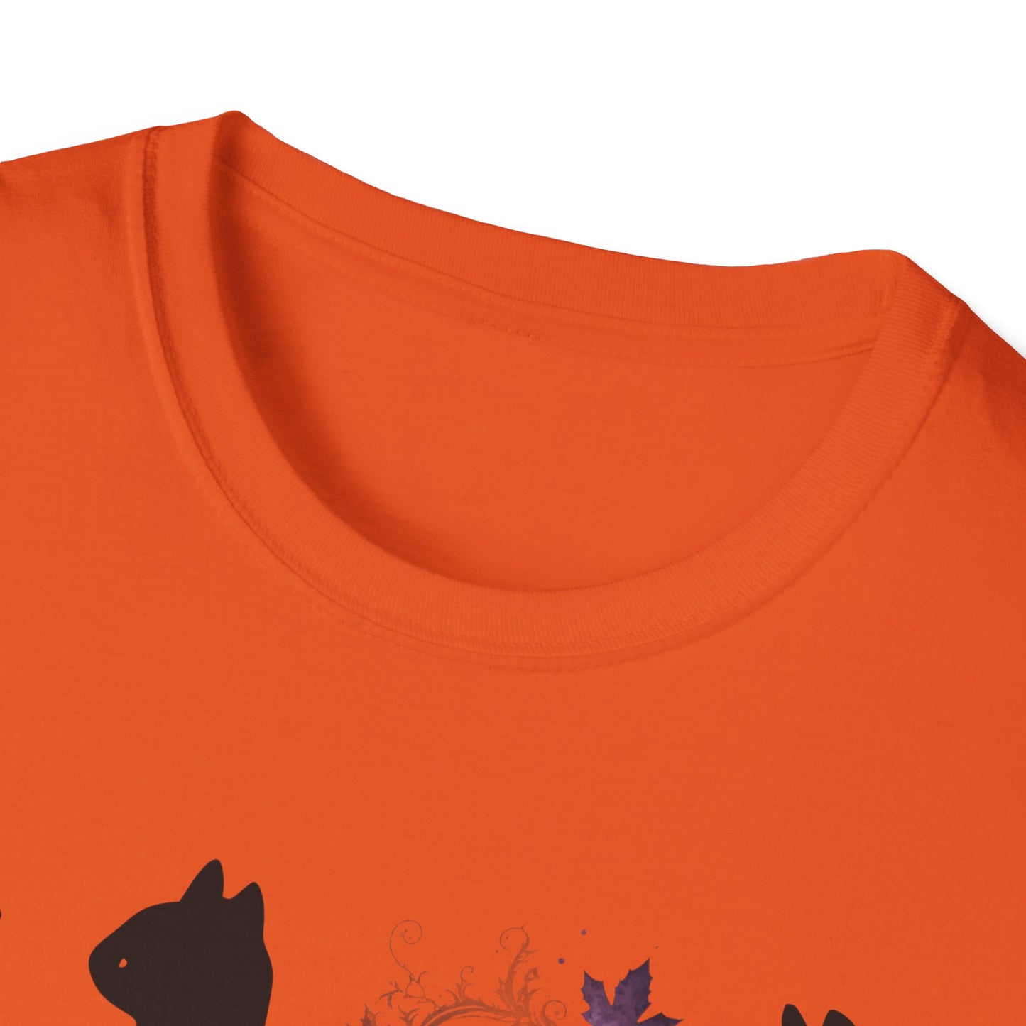 Black Cats And Pumpkin T-Shirt