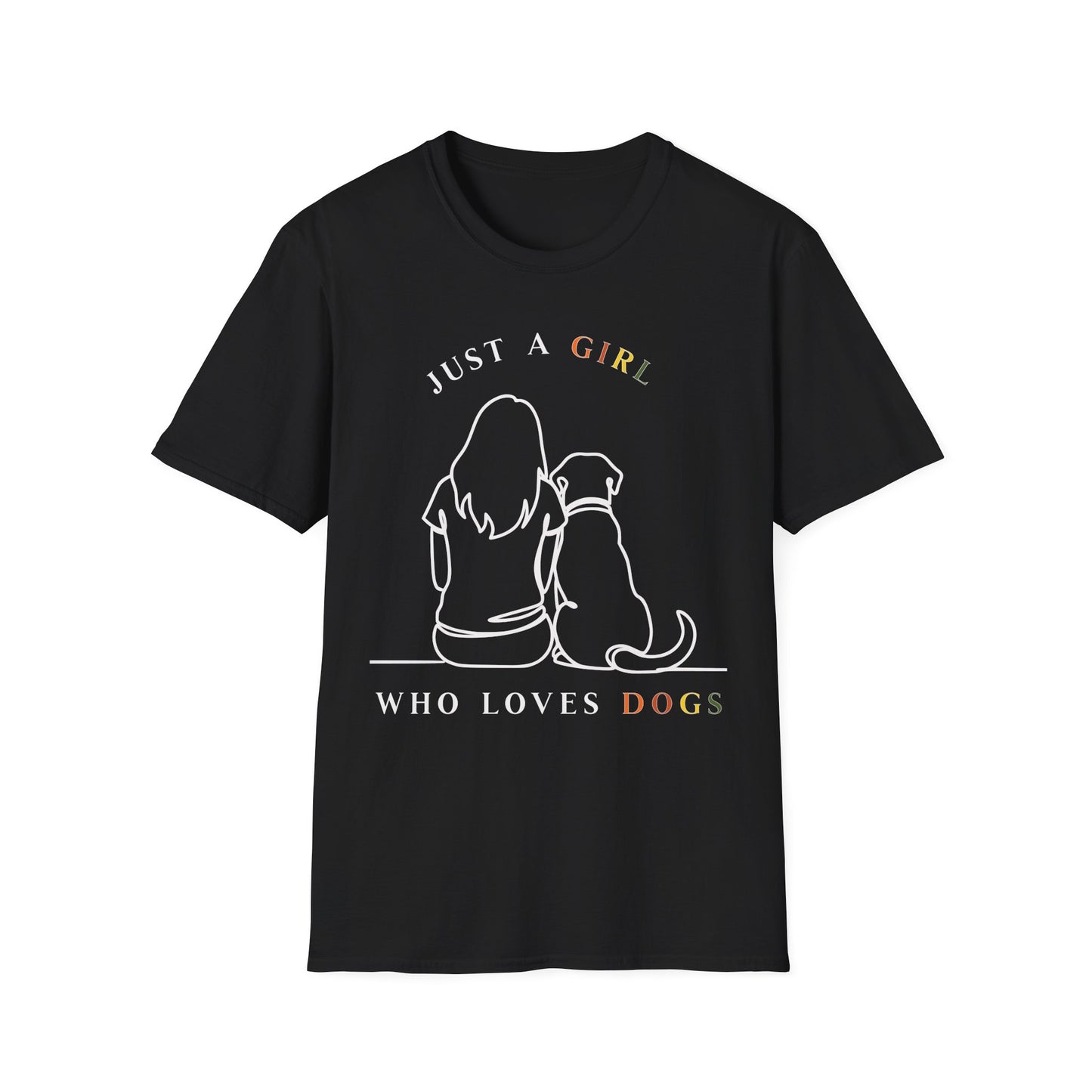 Just A Girl Who Loves Dogs T-Shirt