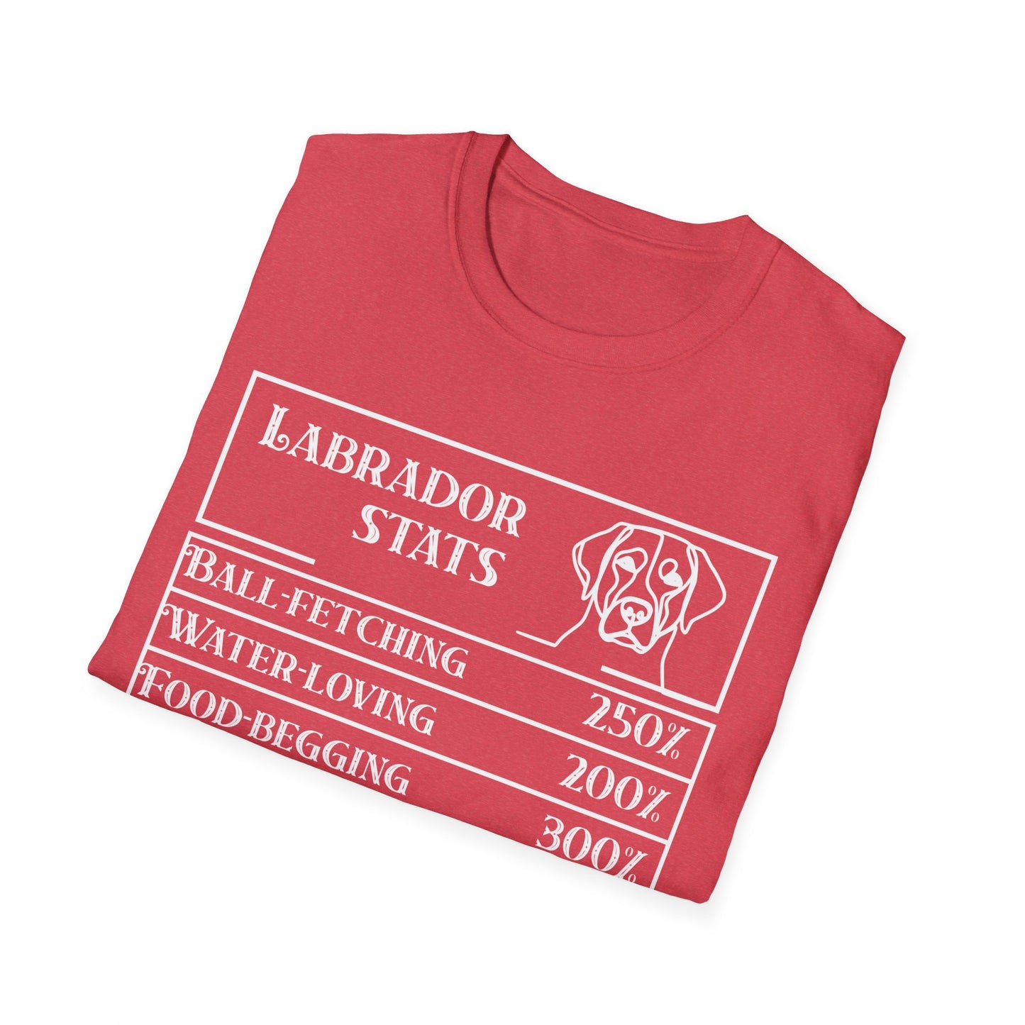 Labrador Stats T-Shirt