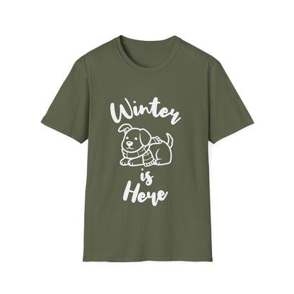 Winter Is Here - Dog T-Shirt