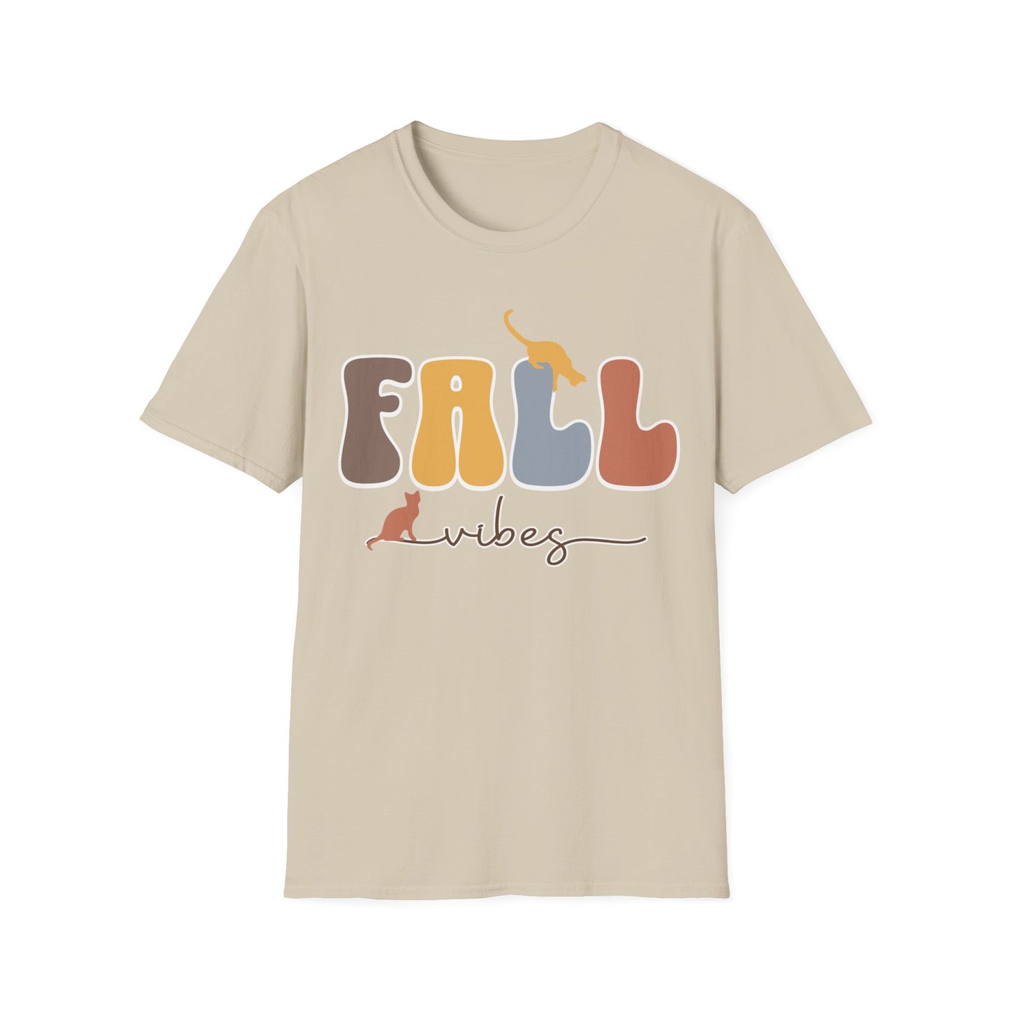 Fall Vibes, Cat Vibes T-Shirt