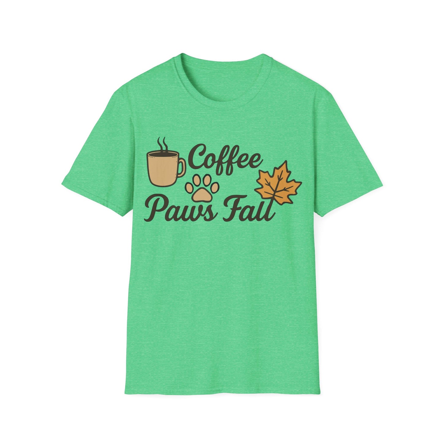 Coffee, Paws & Fall T-Shirt