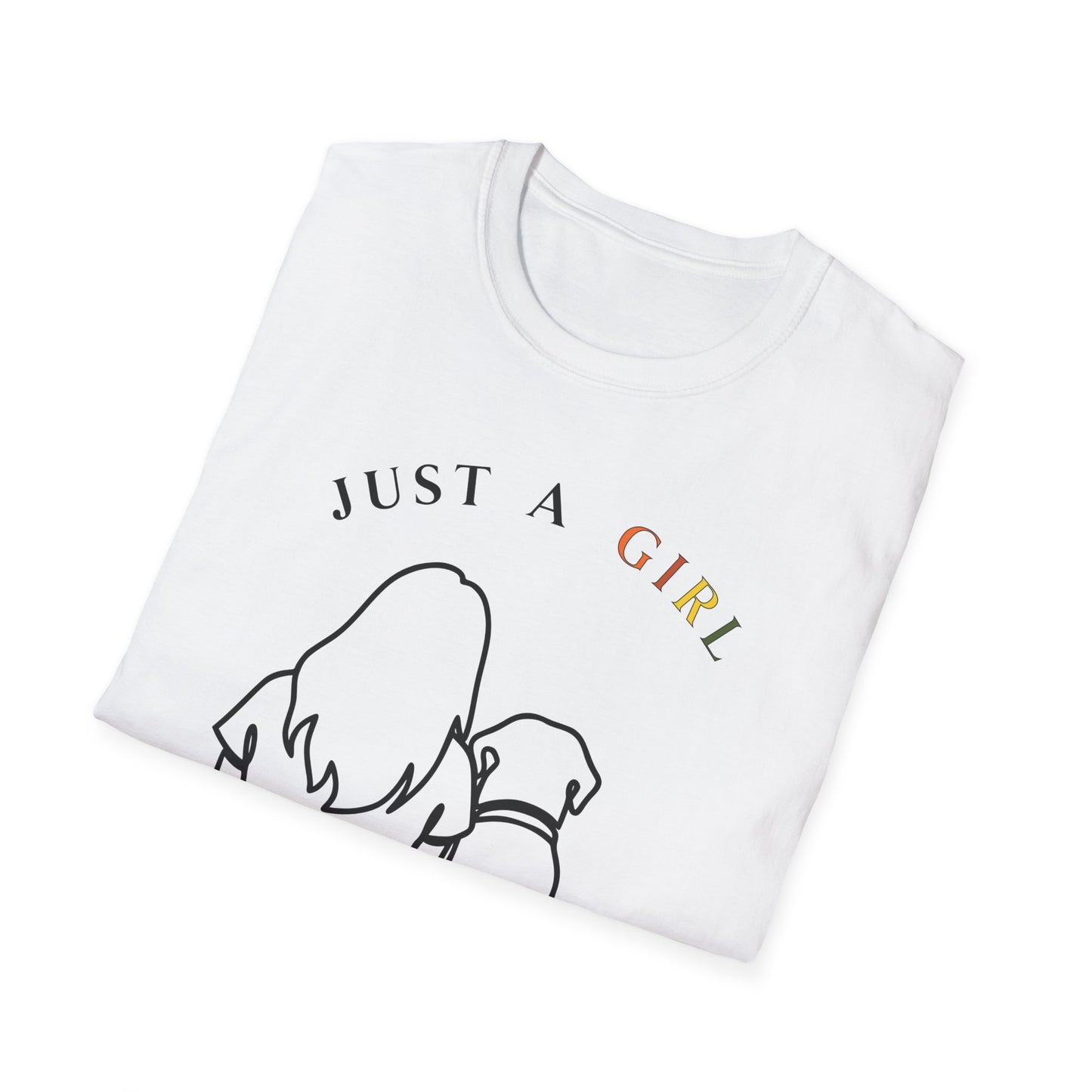 Just A Girl Who Loves Dogs T-Shirt