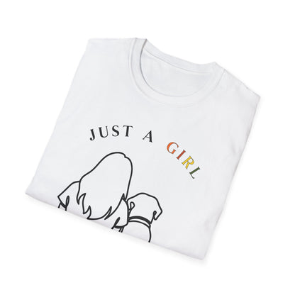 Just A Girl Who Loves Dogs T-Shirt