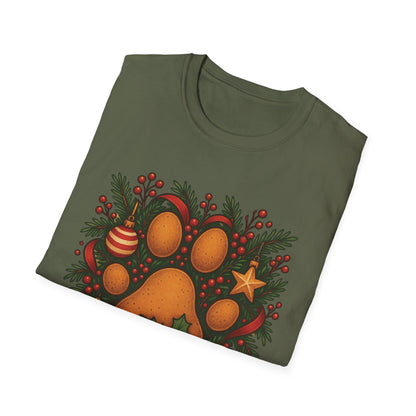 Paw & Christmas T-Shirt