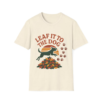 Leaf It To The Dog T-Shirt